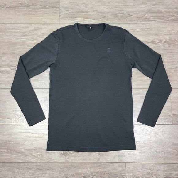 G-STAR Raw Black Long Sleeve T-Shirt Size XL - Picture 11 of 15